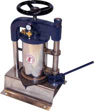 peterson filters booth pressure sample